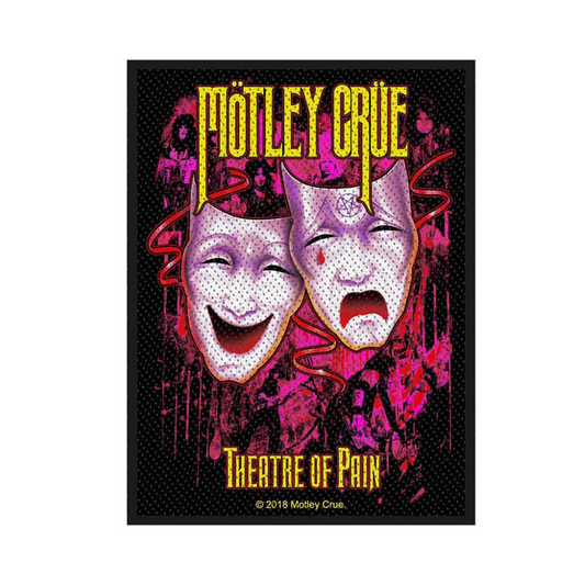 Motley Crue Aufnaeher Patch - Motiv: Theatre of Pain