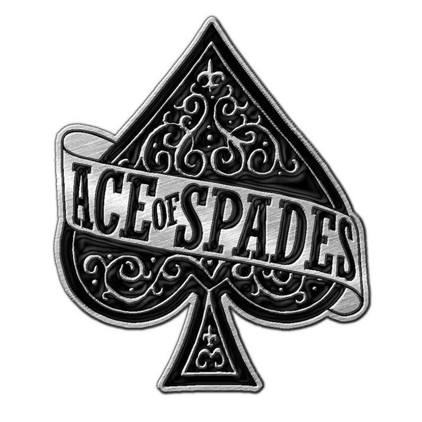 Motörhead Anstecker Pin · Ace of Spades · Official Metal Band Merch