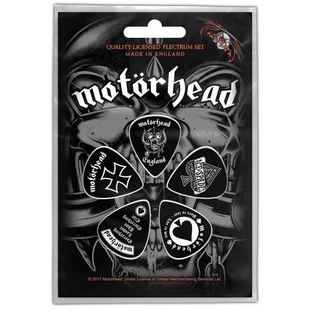 Motörhead Gitarren Plektren (5er Plektrum Set) · England · Offizieller Metal Band Merch