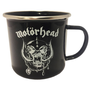 Motörhead Merch Tasse Warpig Emaille Becher