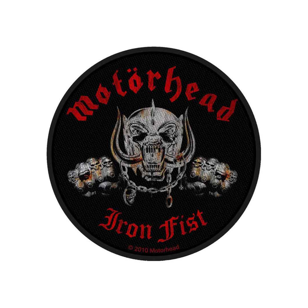 Motörhead/Motorhead Aufnäher Patch - Motiv: Iron Fist/Skull