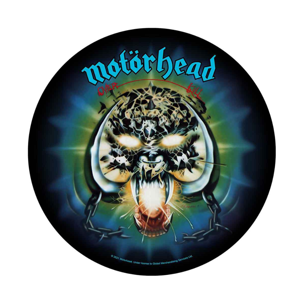 Motorhead / Motörhead Backpatch Rückenaufnäher Overkill