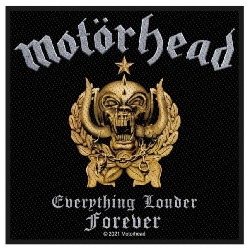 Motörhead Patch Aufnäher Everything Louder Forever