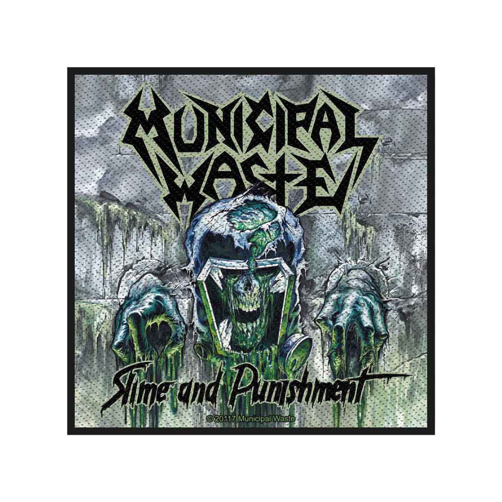 Municipal Waste Aufnäher Patch Waste Slime and Punishment