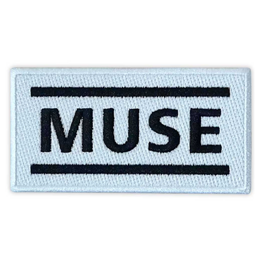 Muse Patch Aufnäher · Logo · Offizieller Rock Band Merch