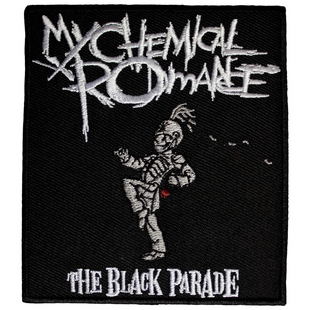 My Chemical Romance Patch Aufnäher · The Black Parade Cover · Offizieller Metal Band Merch