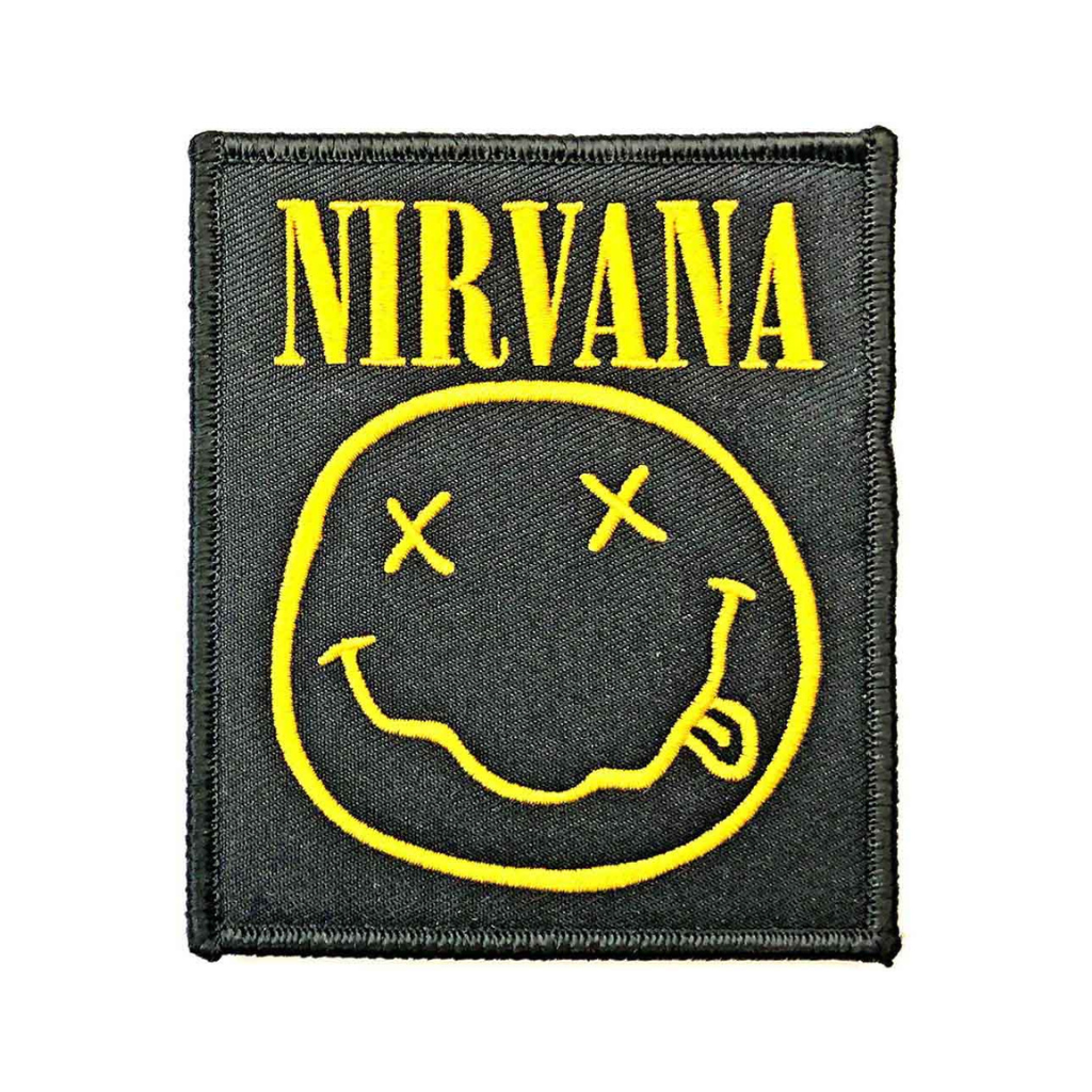 Nirvana Aufnäher Patch Happy Face
