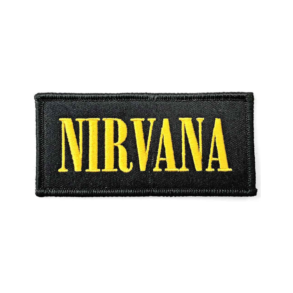 Nirvana Aufnäher Patch Logo