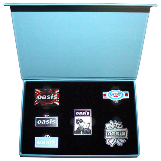 Oasis Anstecker Pin Set (6 Stück) · Logos