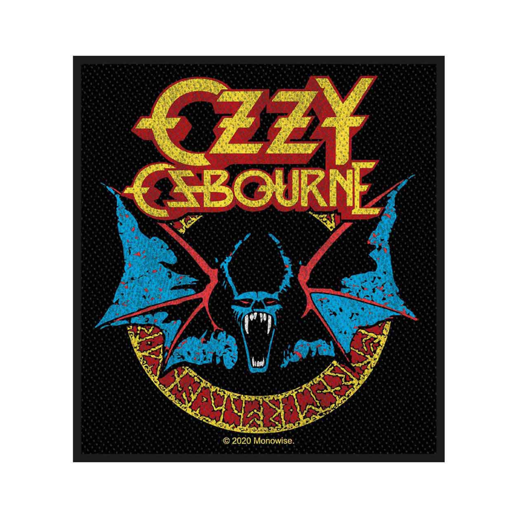 Ozzy Osbourne Aufnaeher Patch Bat