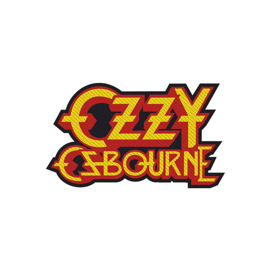 Ozzy Osbourne Aufnaeher Patch Logo Cut Out