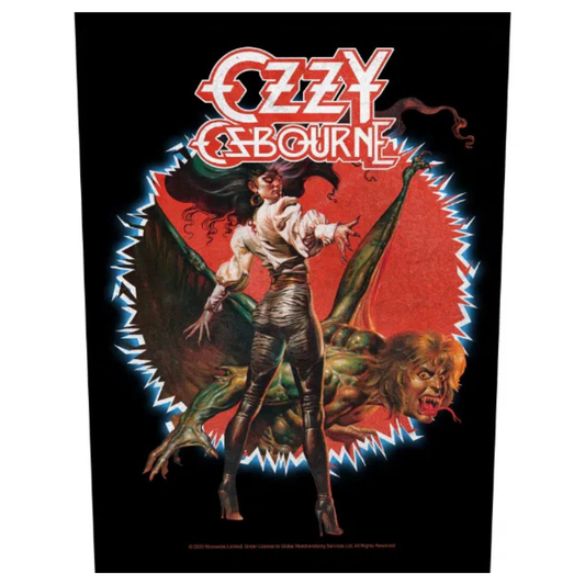 Ozzy Osbourne Backpatch Rückenaufnäher · The Ultimate Sin (29cm x 34cm)