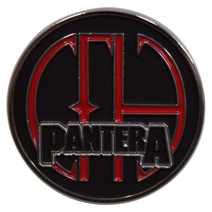 Pantera Anstecker Pin · Cowboys From Hell Logo · Official Metal Band Merch