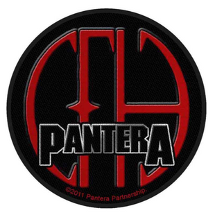 Pantera Patch Aufnäher · CFH · Offizieller Metal Band Merch