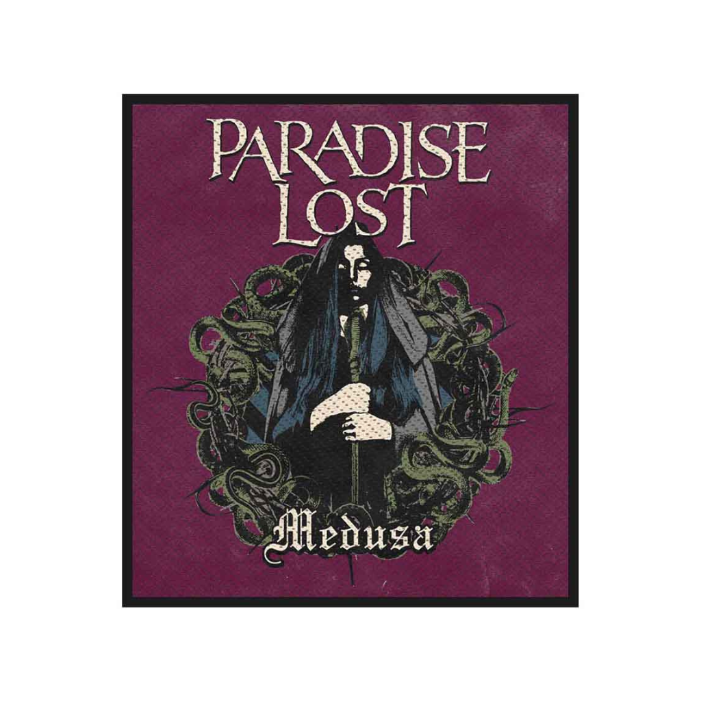 Paradise Lost Patch Aufnäher · Medusa · Offizieller Metal Band Merch