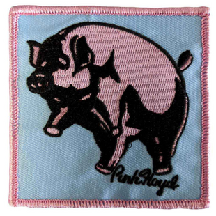 Pink Floyd Patch Aufnäher · Animals Pig · Offizieller Rock Band Merch