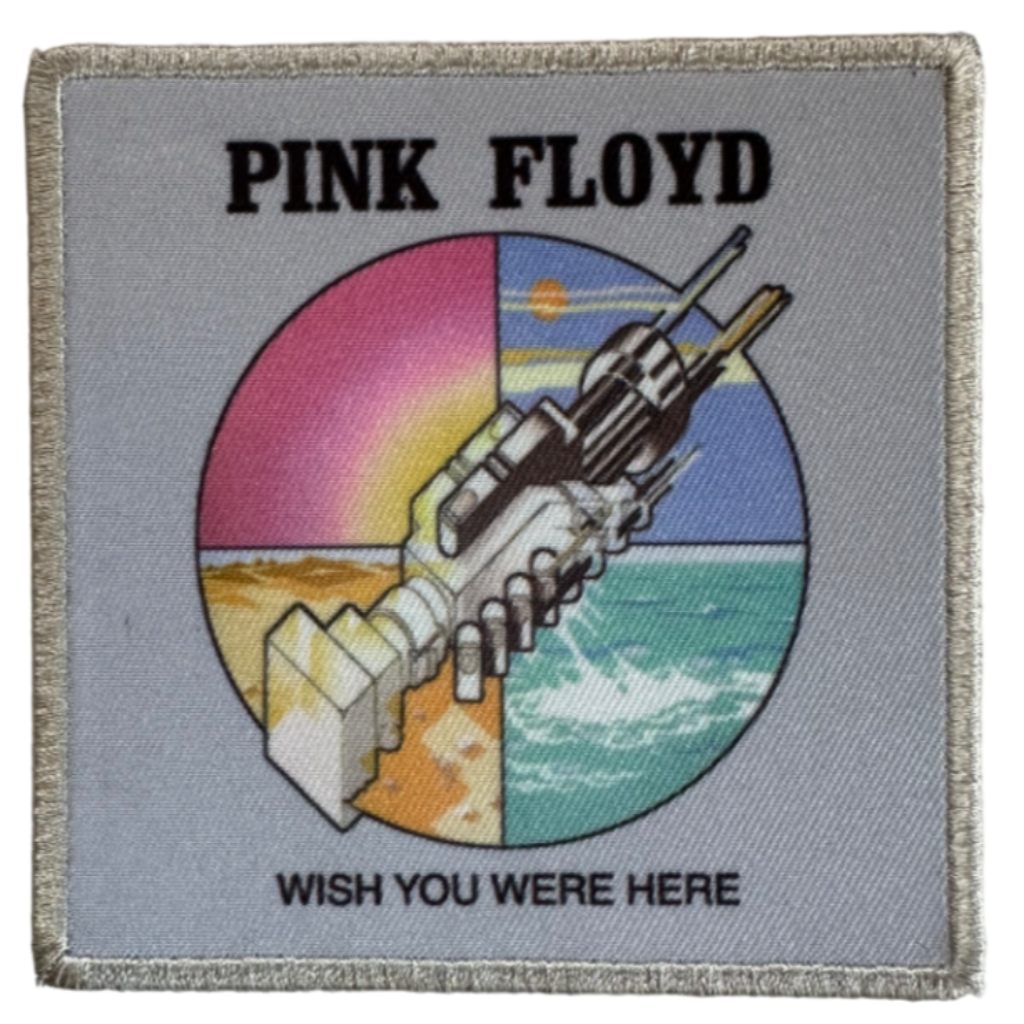 Pink Floyd Patch Aufnäher · Wish You Were Here · Offizieller Rock Band Merch