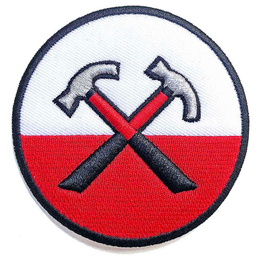 Pink Floyd Patch · The Wall 3D Hammers Circle