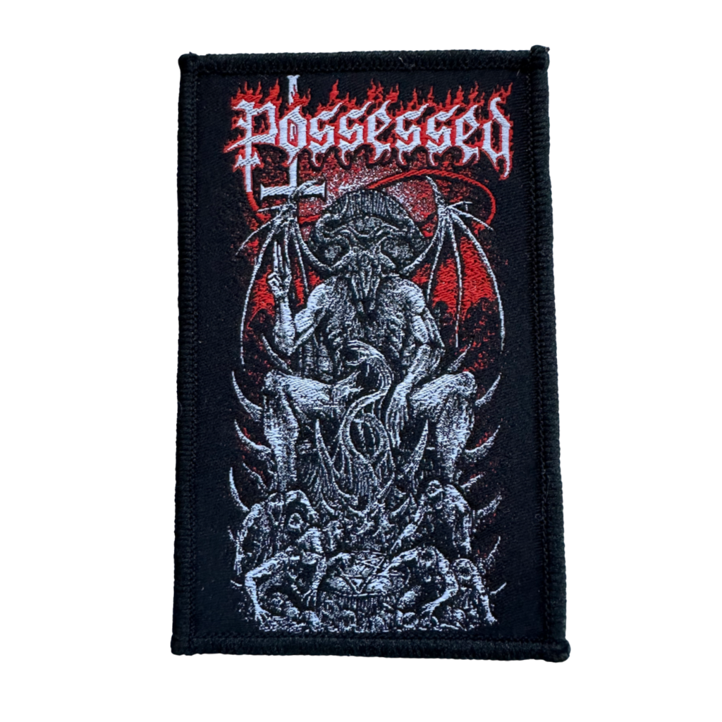 Possessed Aufnäher Patch - Motiv: Pentagram Throne