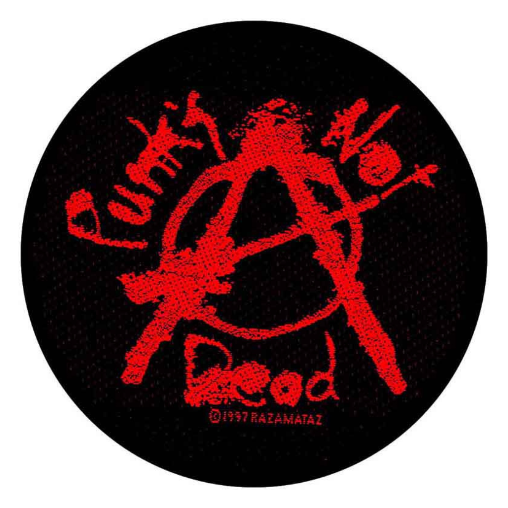 Biker Patch · Punks Not Dead