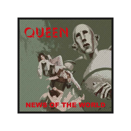 Queen Patch Aufnäher · News of the World · Official Music Band Merch