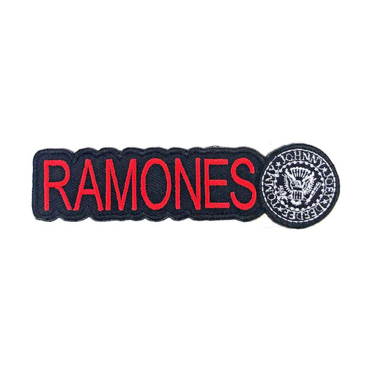 Ramones Patch Aufnäher · Logo and Seal · Official Music Band Merch