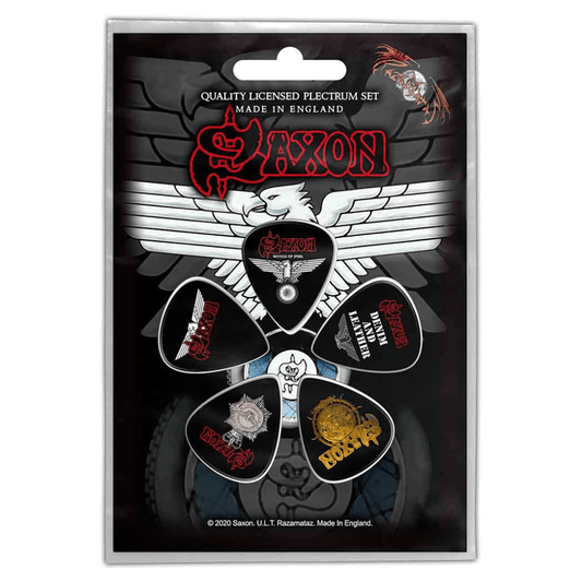 Saxon Plektren · Wheels Of Steel