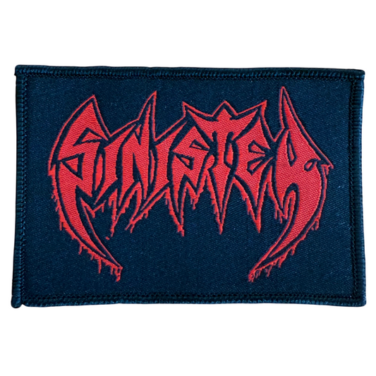 Sinister Patch · Bloody Logo