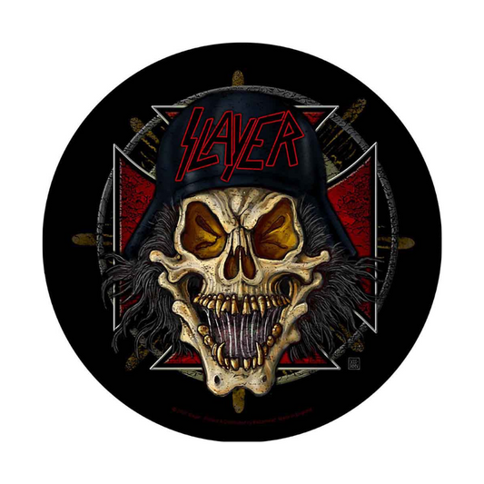 Slayer Backpatch Rückenaufnäher Wehrmacht Circular