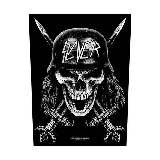 Slayer Backpatch Rückenaufnäher Wehrmacht