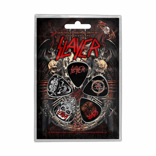 Slayer Gitarren Plektrum (5er Plek Set)