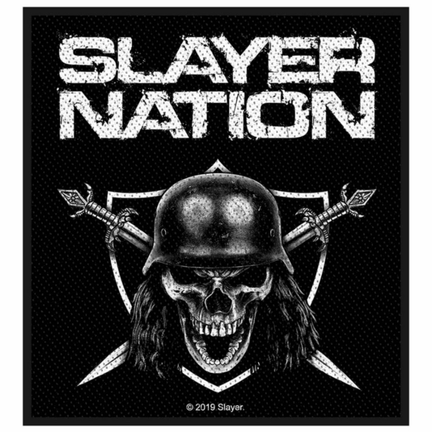 Slayer Standard Aufnaeher Patch Slayer Nation