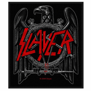 Slayer Patch Aufnäher · Black Eagle · Offizieller Metal Band Merch