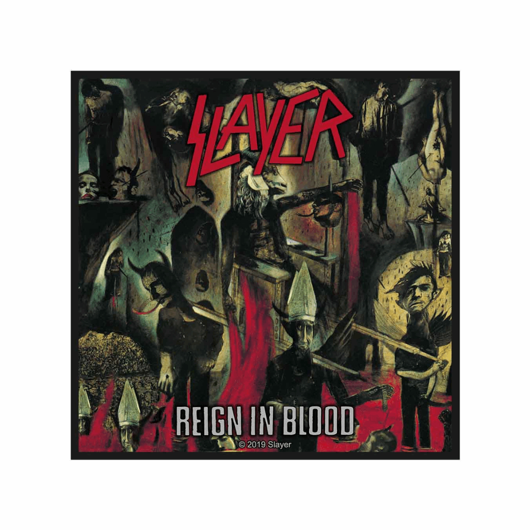 Slayer Standard Patch Reign in Blood