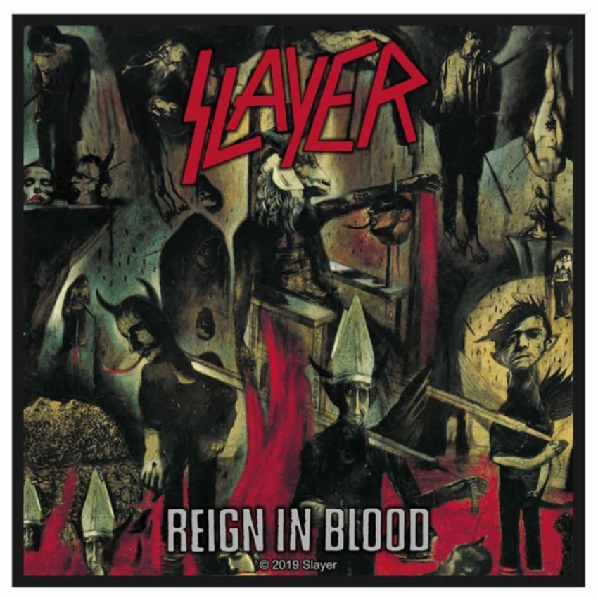 Slayer Standard Patch Reign in Blood