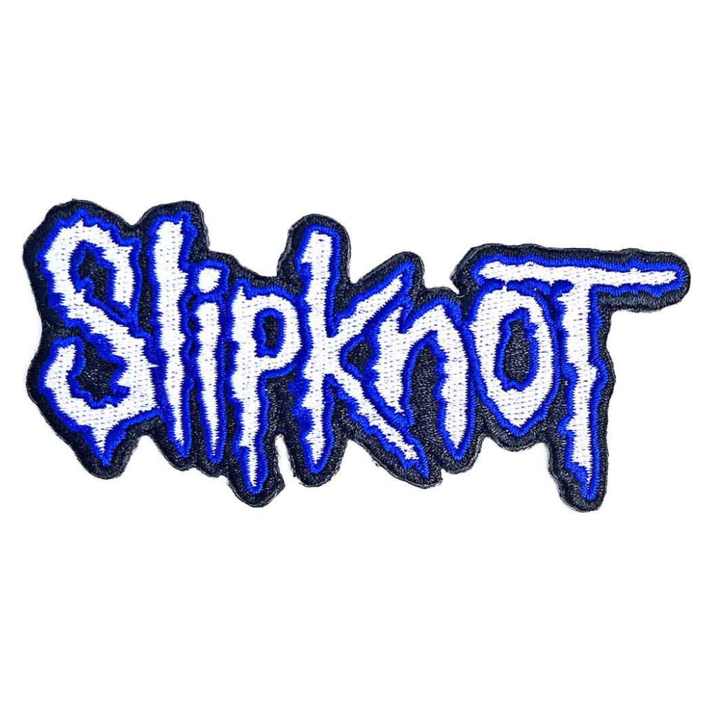 Slipknot Band Merch Patch Blue Logo