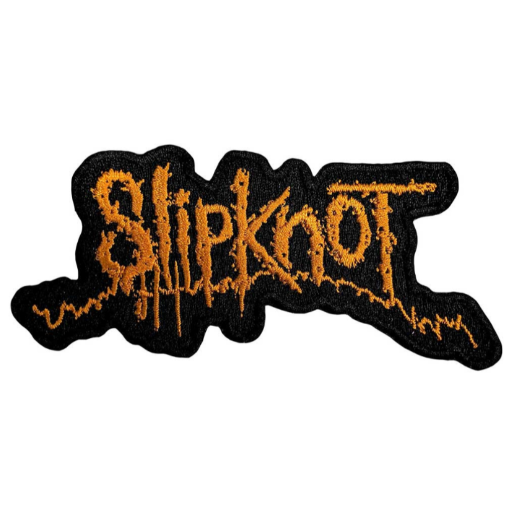 Slipknot Aufnäher Patch - Motiv: Orange Logo