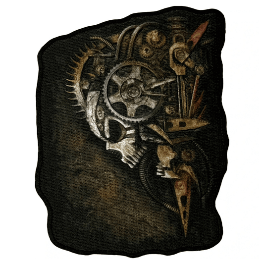Spiral Biker Motiv Patch · Diesel Punk