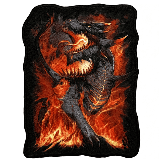 Spiral Biker Motiv Patch · Draconis Dragon