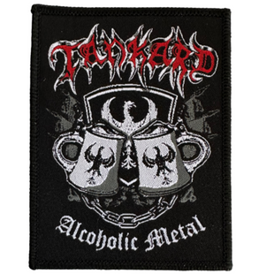 Tankard Patch Aufnäher · Alcoholic Metal · Offizieller Metal Band Merch