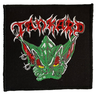 Tankard Patch Aufnäher · Alien Logo · Offizieller Metal Band Merch