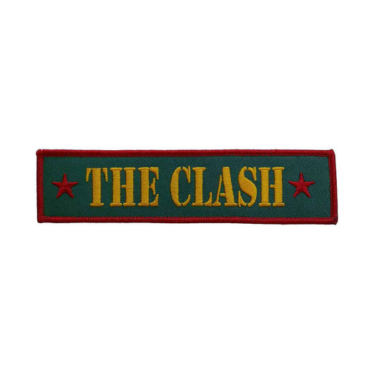 The Clash Aufnaeher Stripe Patch - Motiv: Army Logo