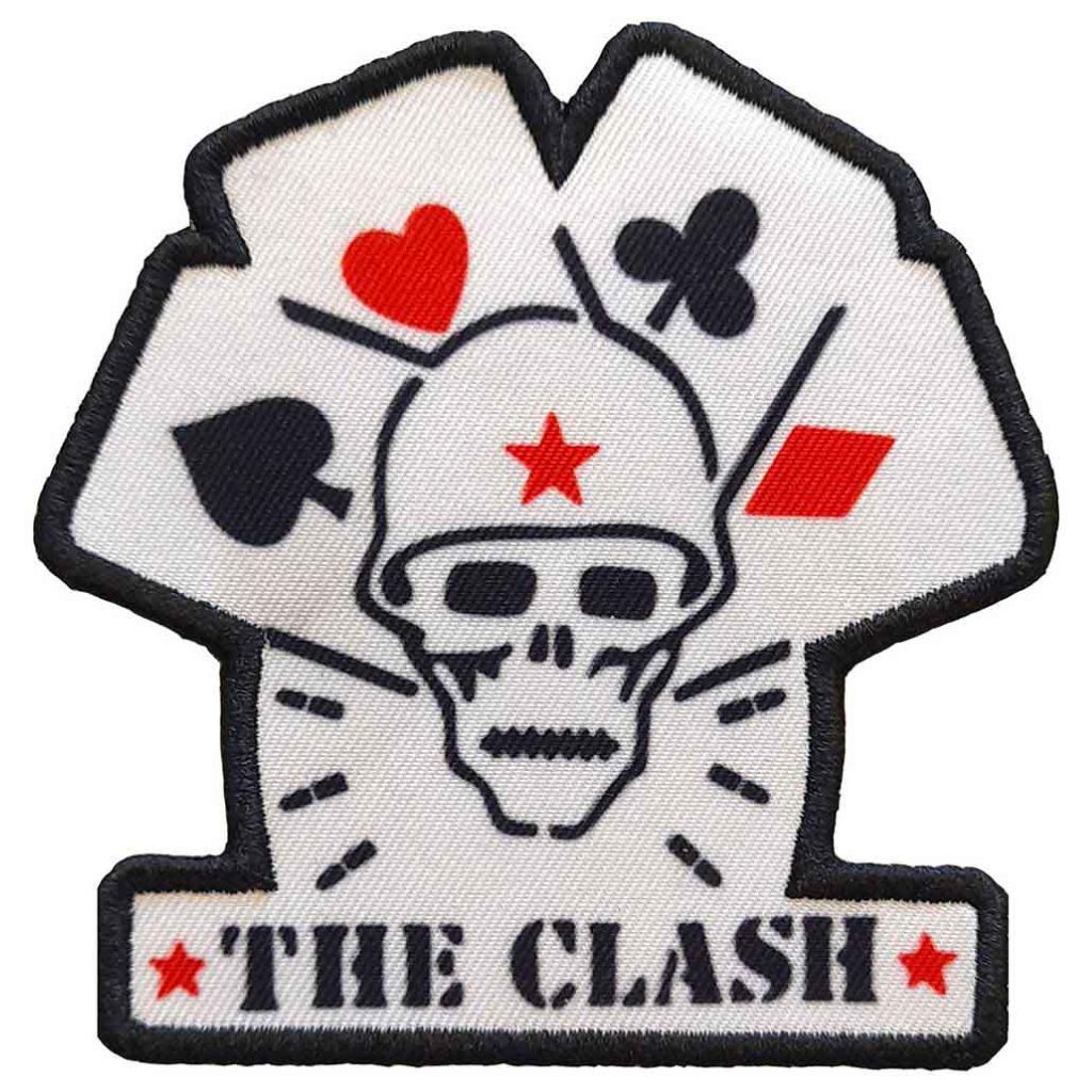 The Clash Patch Aufnäher · Cards · Offizieller Rock Band Merch