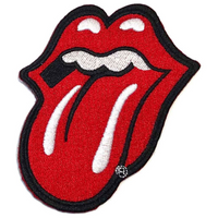 The Rolling Stones Patch Aufnäher · Classic Zunge Tounge · Offizieller Rock Band Merch