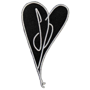 The Smashing Pumpkins Patch Aufnäher · Gish Heart · Offizieller Rock Band Merch