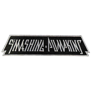 The Smashing Pumpkins Patch Aufnäher · Text Logo Stripe · Offizieller Rock Band Merch