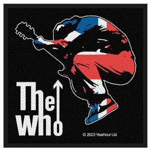 The Who Patch Aufnäher · Pete Jump · Offizieller Rock Band Merch