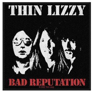 Thin Lizzy Patch Aufnäher · Bad Reputation · Offizieller Rock Band Merch