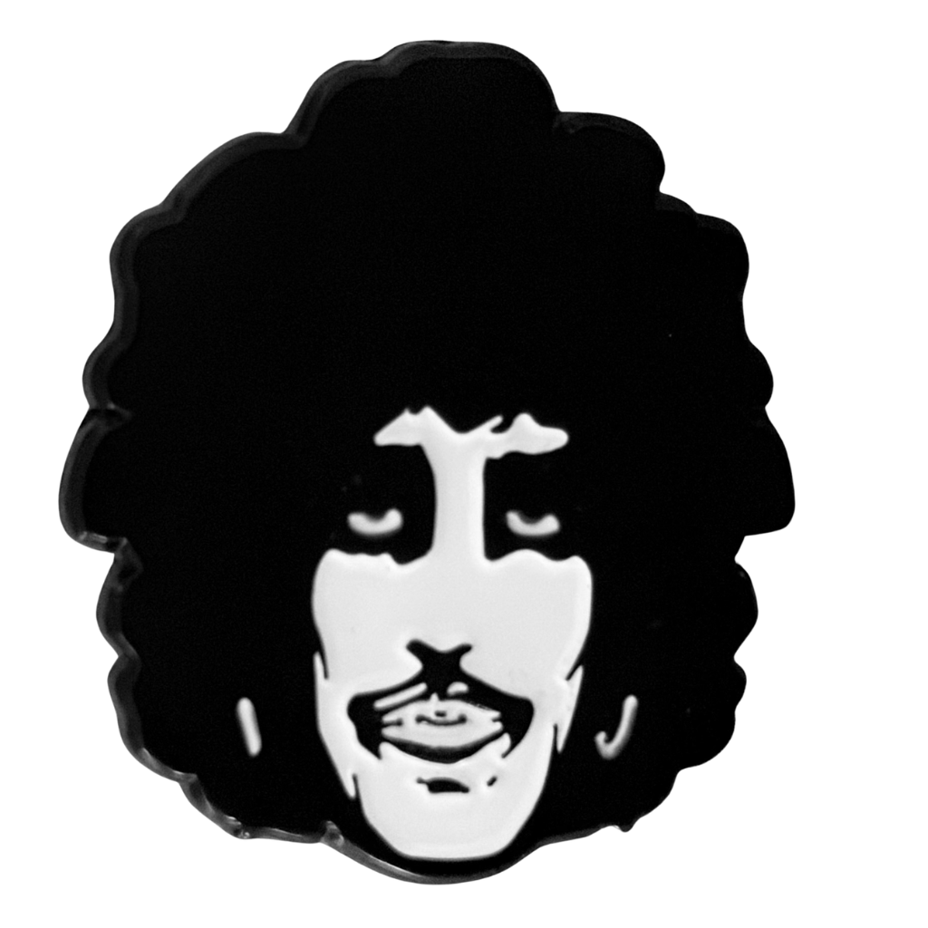 Thin Lizzy Anstecker Pin · Phil Portrait (3cm x 3cm)