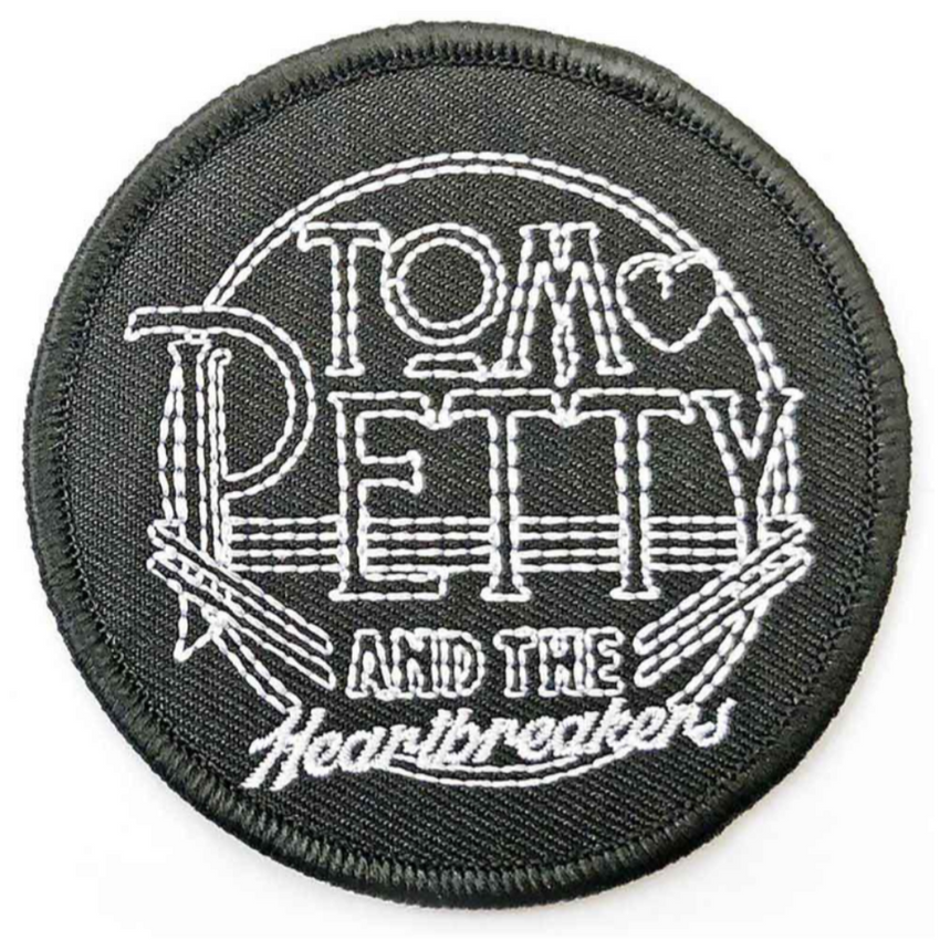 Tom Petty Patch Aufnäher · Circle Logo · Official Band Merch